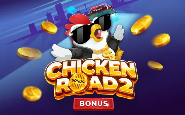 Chicken Road 2.0 Bonus: Titelbild des Spiels von InOut Games