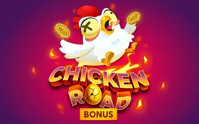Chicken Road Bonus: Titelbild des Spiels von InOut Games